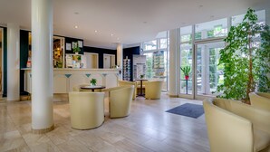 Sitteområde i lobbyen