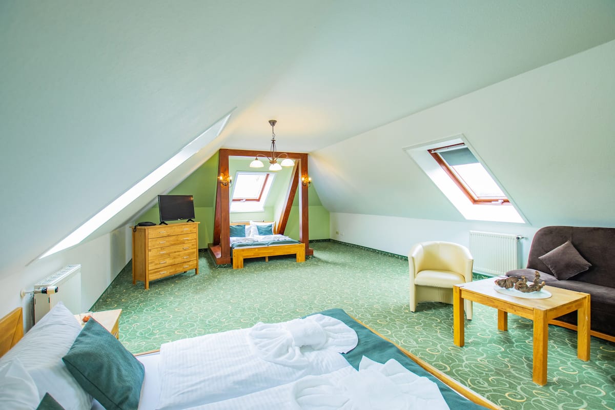 1 habitación, ropa de cama de alta calidad y decoración personalizada