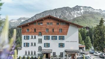 Voorkant van accommodatie