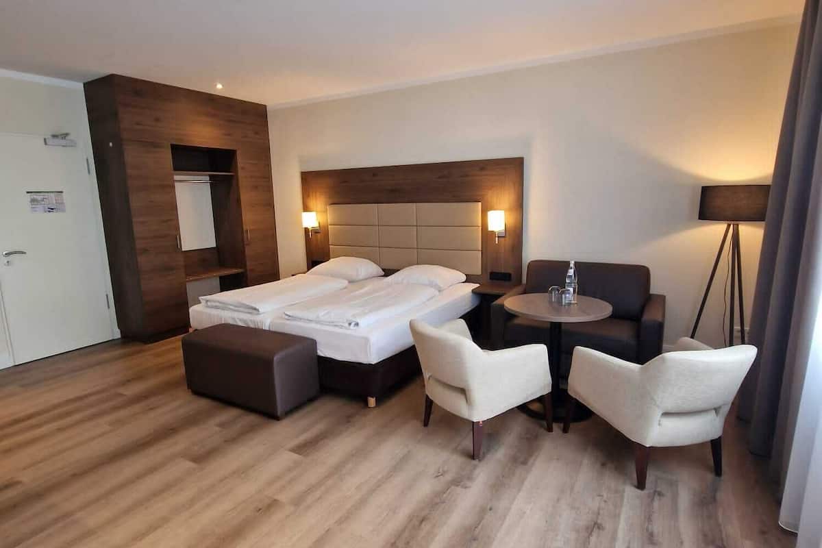 premium studio | hypo-allergenic bedding, minibar, in-room safe, desk