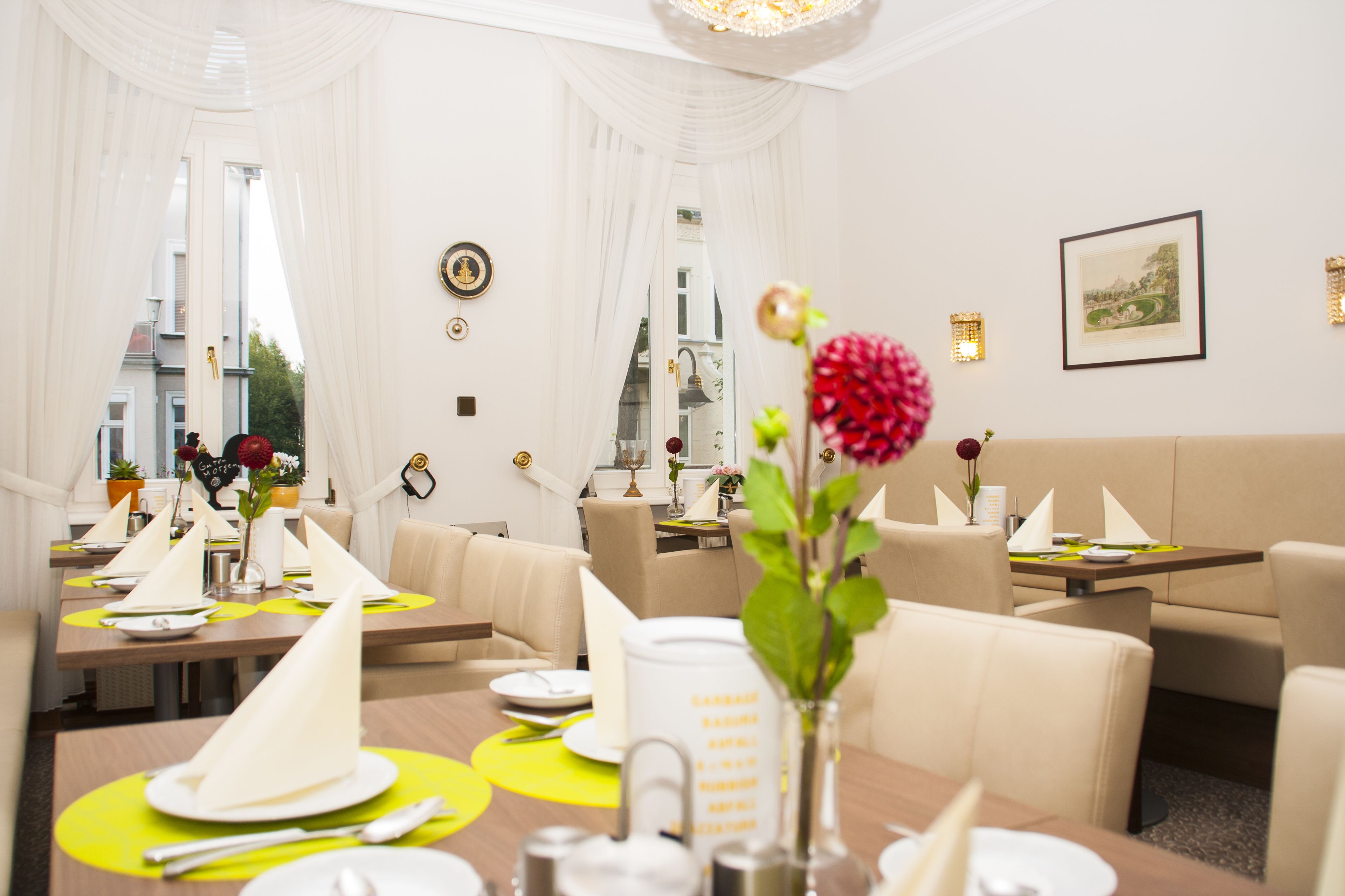 daily buffet breakfast (eur 18 per person)