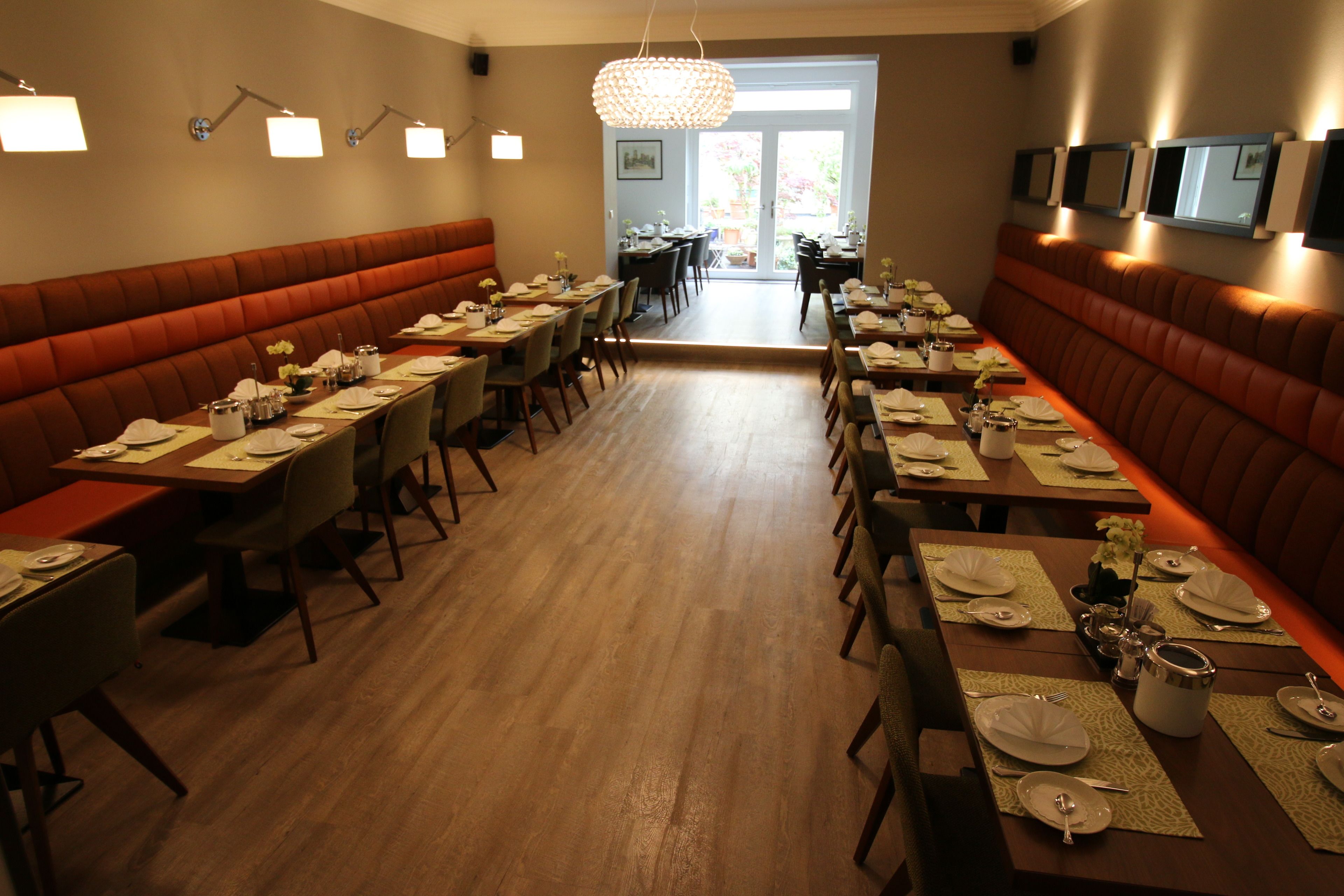 daily buffet breakfast (eur 18 per person)