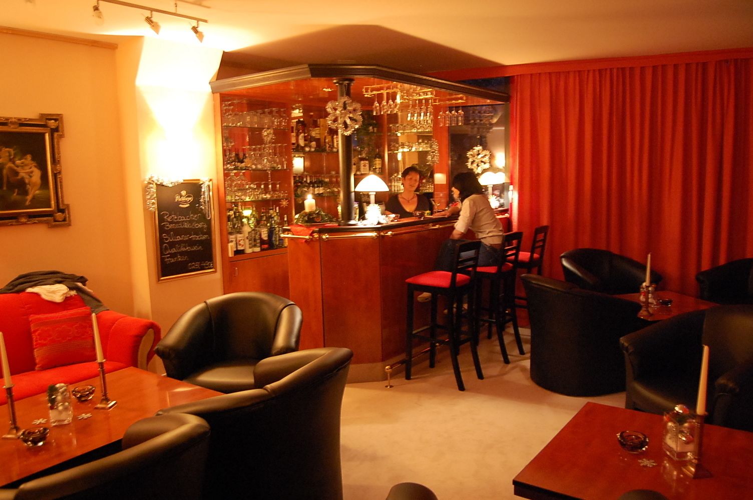 Bar (in der Unterkunft)