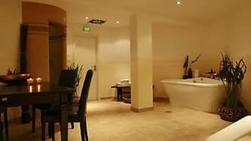Hot stone massages, body scrubs, facials, massages