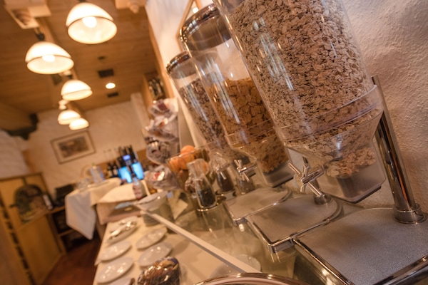 Frokostbuffé er inkludert hver dag