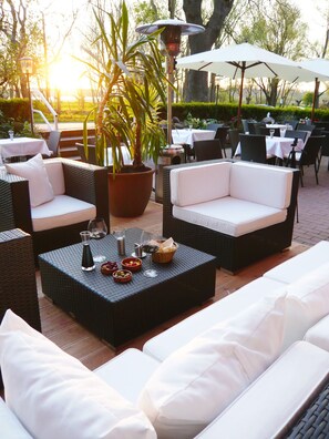 Outdoor dining - Hotel Schloss Spyker (Glowe)
