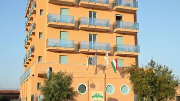 Fassade der Unterkunft