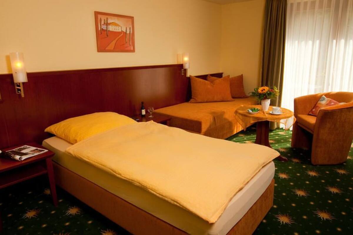 In-room safe, desk, blackout drapes, WiFi (free)