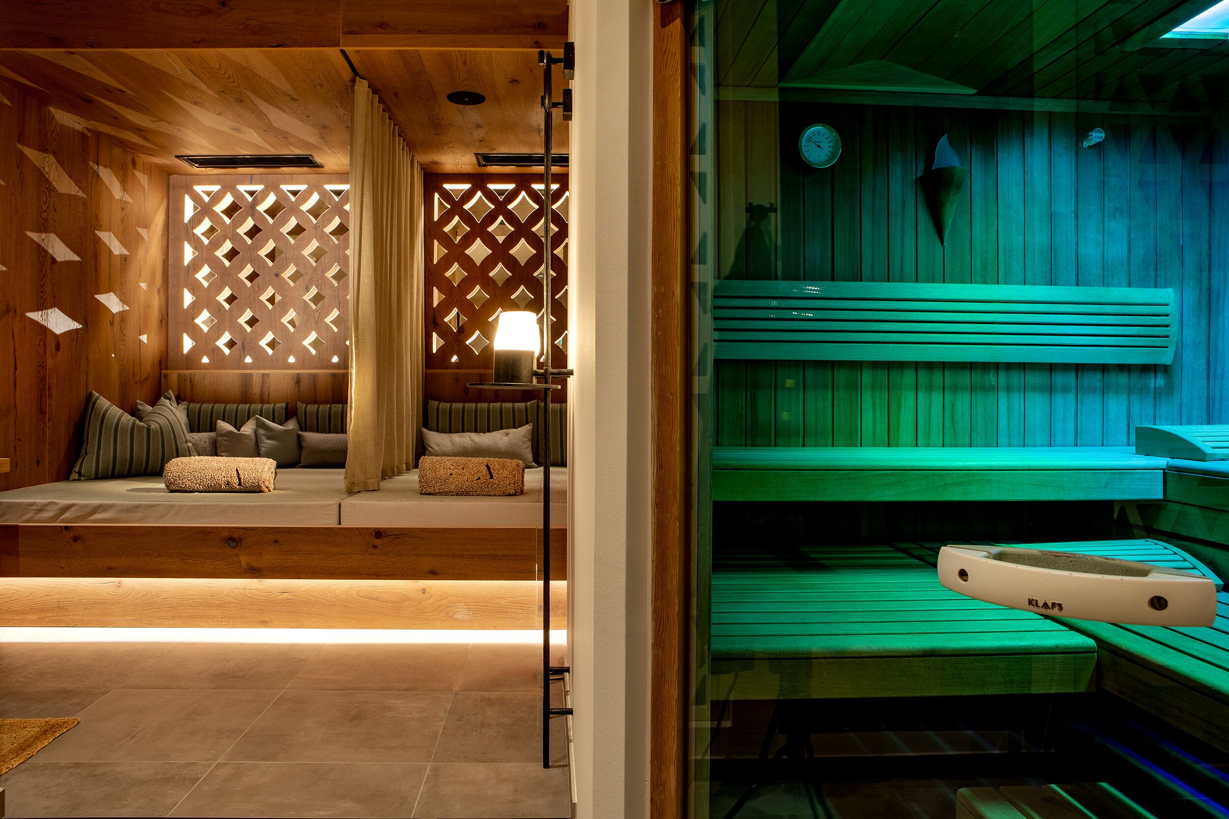 sauna, steam room, massages
