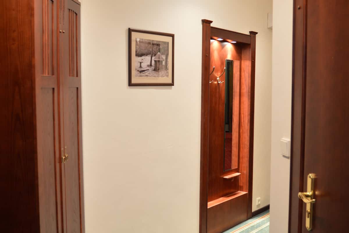 Comfort Apartment, 1 King Bed | Hypo-allergenic bedding, minibar, in-room safe, desk