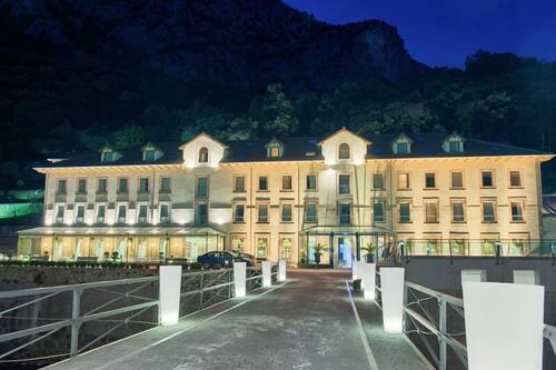 Front of property – evening/night