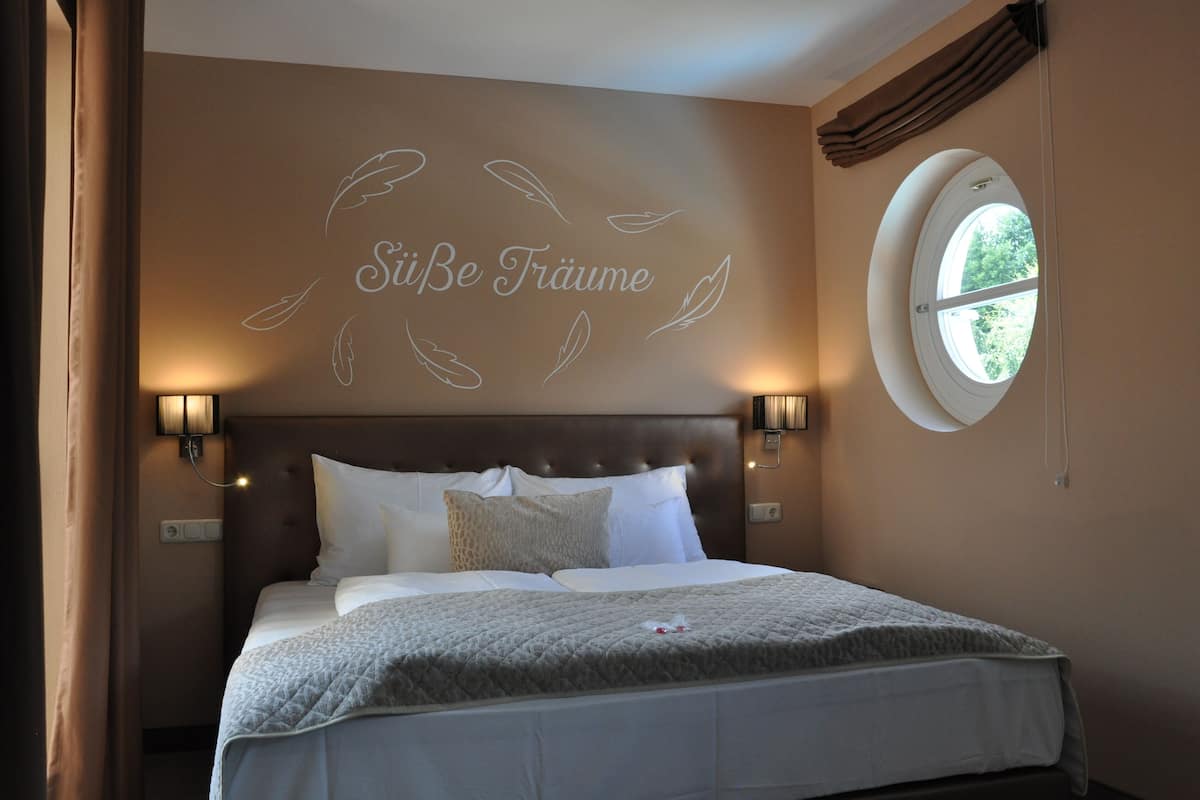 comfort double room | hypo-allergenic bedding, down duvets, minibar, in-room safe