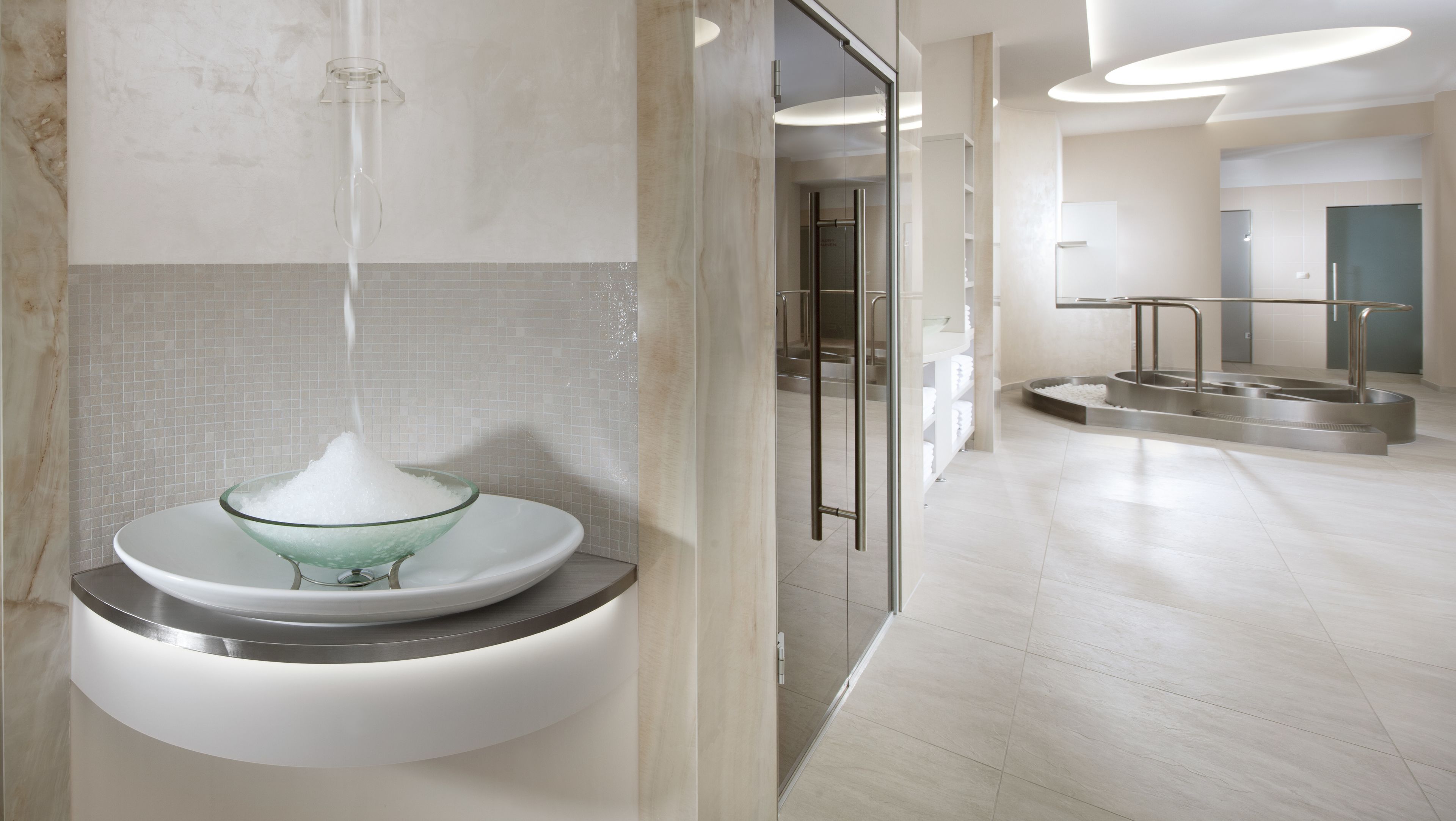 sauna, steam room, hot springs/mineral springs, body treatments