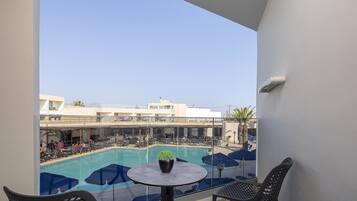 Double Room | Pool | Seasonal outdoor pool, open 9:00 AM to 7:00 PM, sun loungers