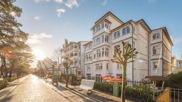 Fassade der Unterkunft