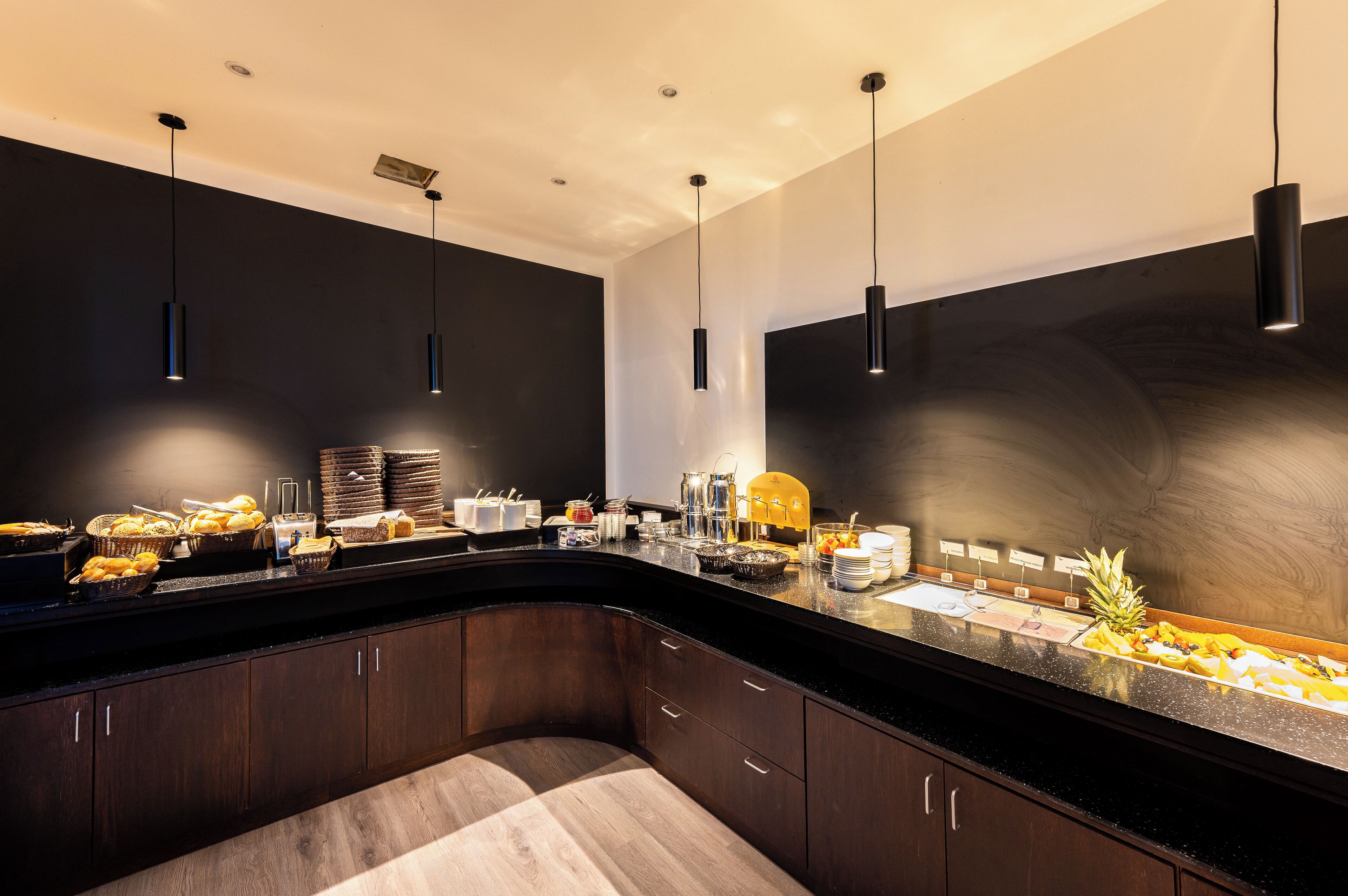 Daily buffet breakfast (EUR 18 per person)