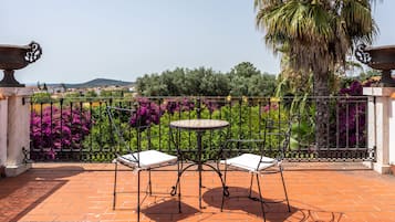 Superior-Doppelzimmer, Balkon, Gartenblick