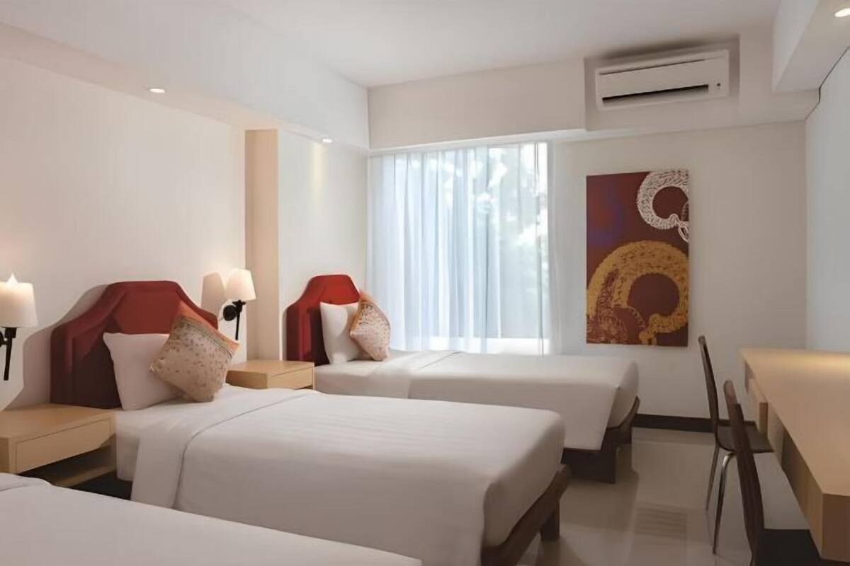 Ropa de cama de alta calidad y minibar