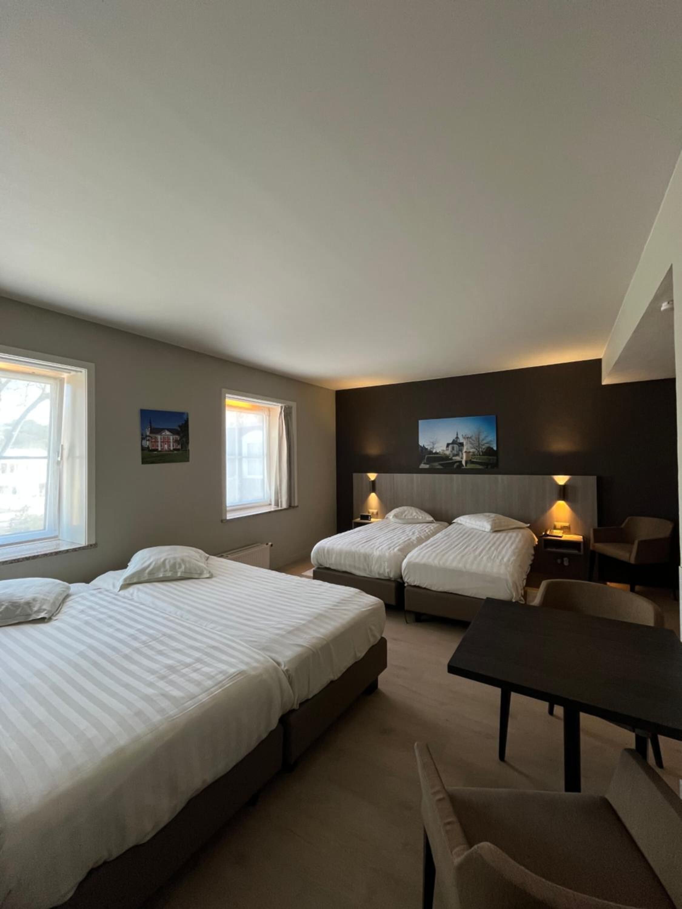 In-room safe, blackout drapes, soundproofing