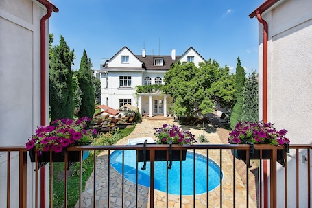 Uitzicht vanuit accommodatie