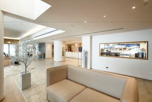 Sitteområde i lobbyen