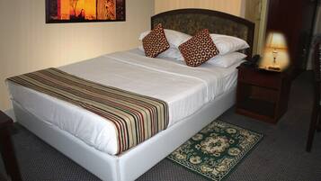 Deluxe Double Room | Premium bedding, minibar, in-room safe, desk