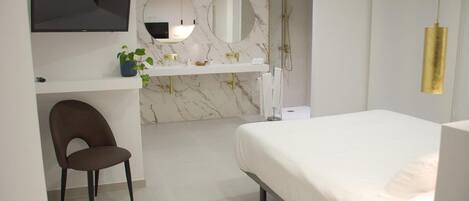 Minibar, in-room safe, desk, blackout curtains