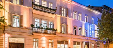 Fassade der Unterkunft