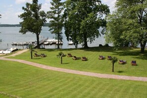 Blick von der Unterkunft