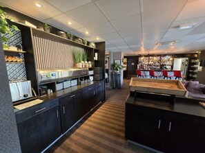 Daily buffet breakfast (EUR 14 per person)