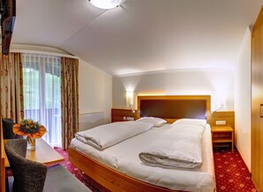 Chambre Double, balcon