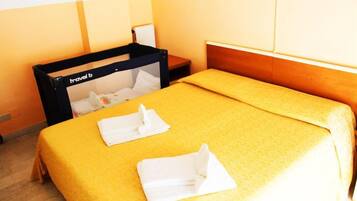 Desk, cots/infant beds, free WiFi