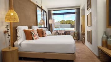 Premium bedding, minibar, in-room safe, laptop workspace