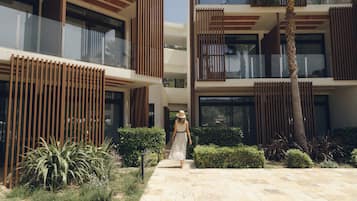 Fassade der Unterkunft