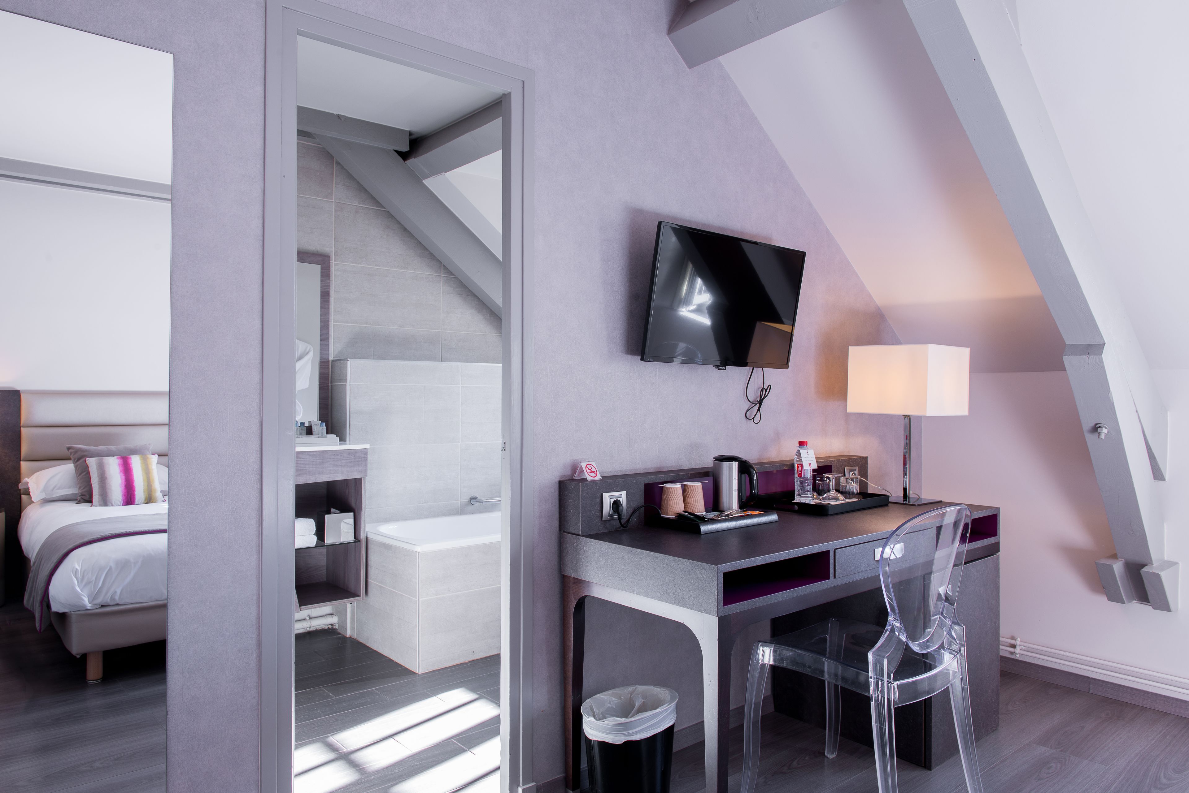 attic double room | minibar, in-room safe, soundproofing, free cots/infant beds