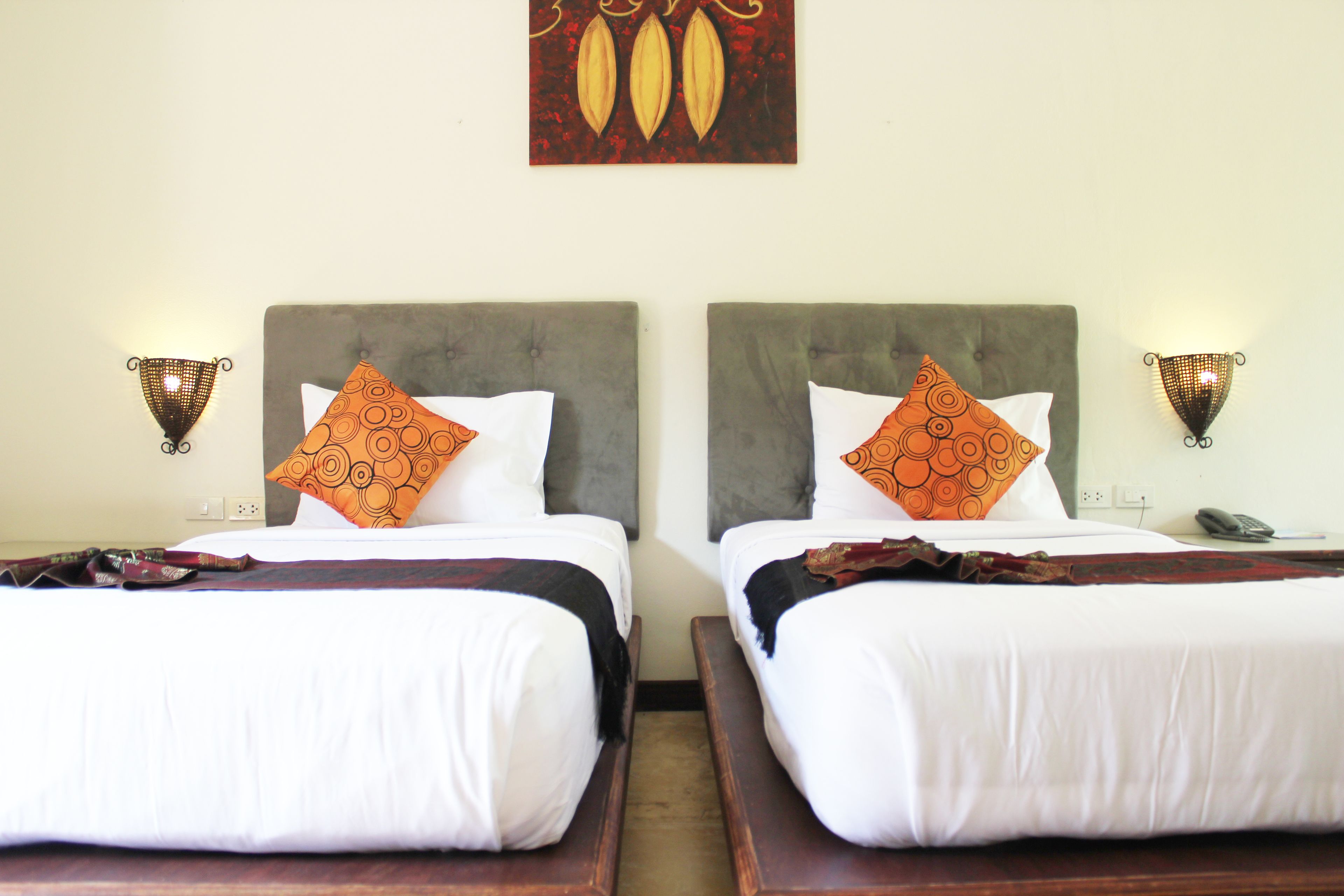 superior twin room | premium bedding, in-room safe, individually decorated, desk