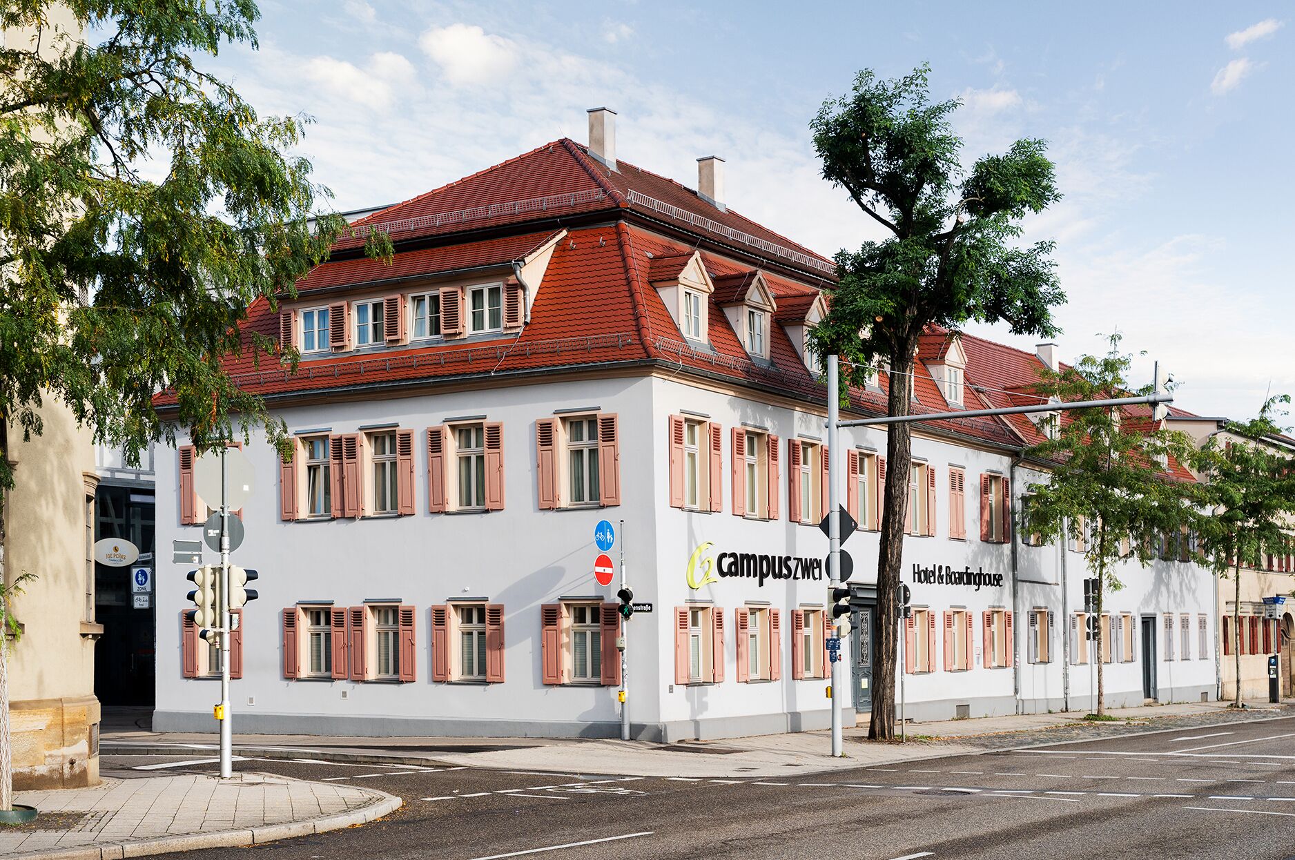 Fassade der Unterkunft