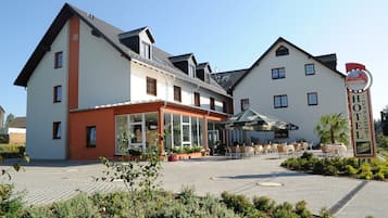Fassade der Unterkunft