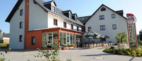 Façade de l’hébergement