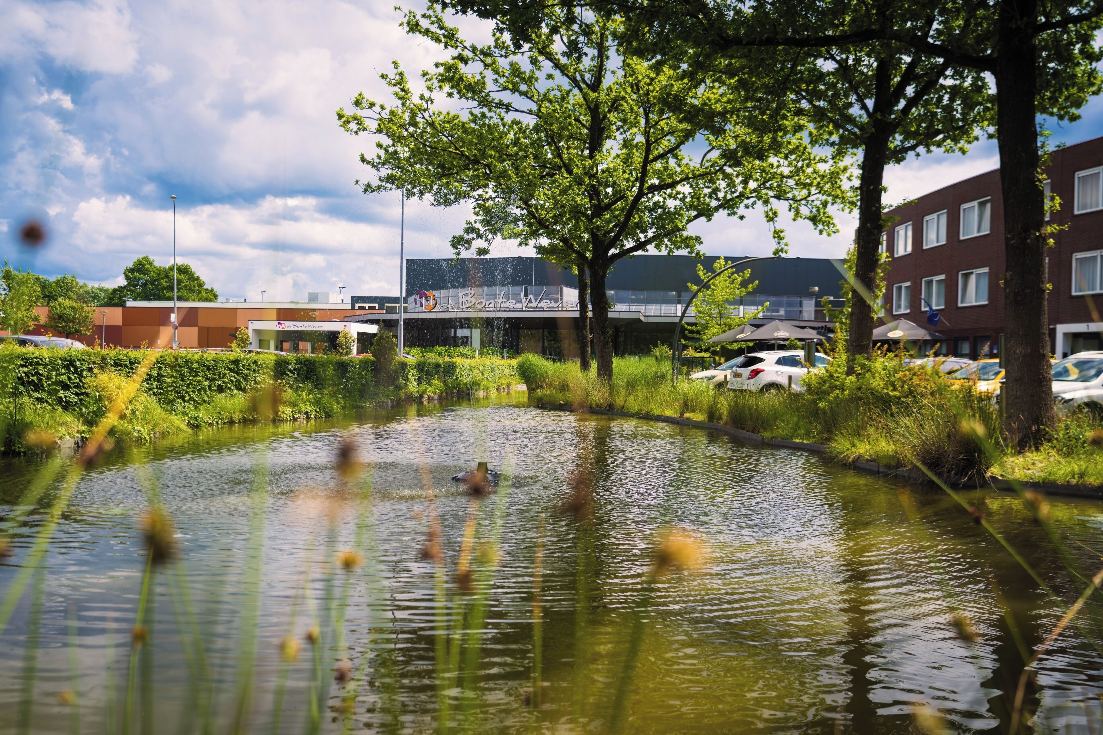 Voorkant van accommodatie