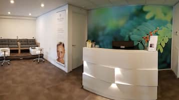 Hot stone massages, facials
