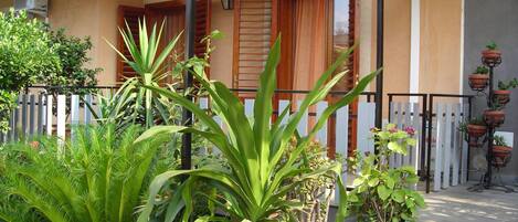 Façade de l’hébergement