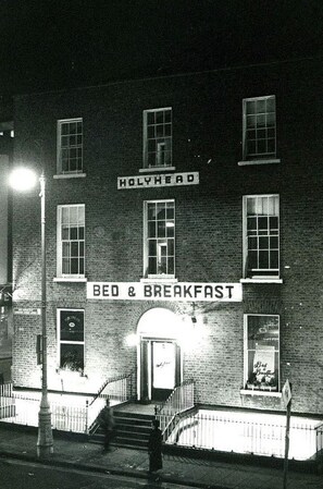 Front of property – evening/night