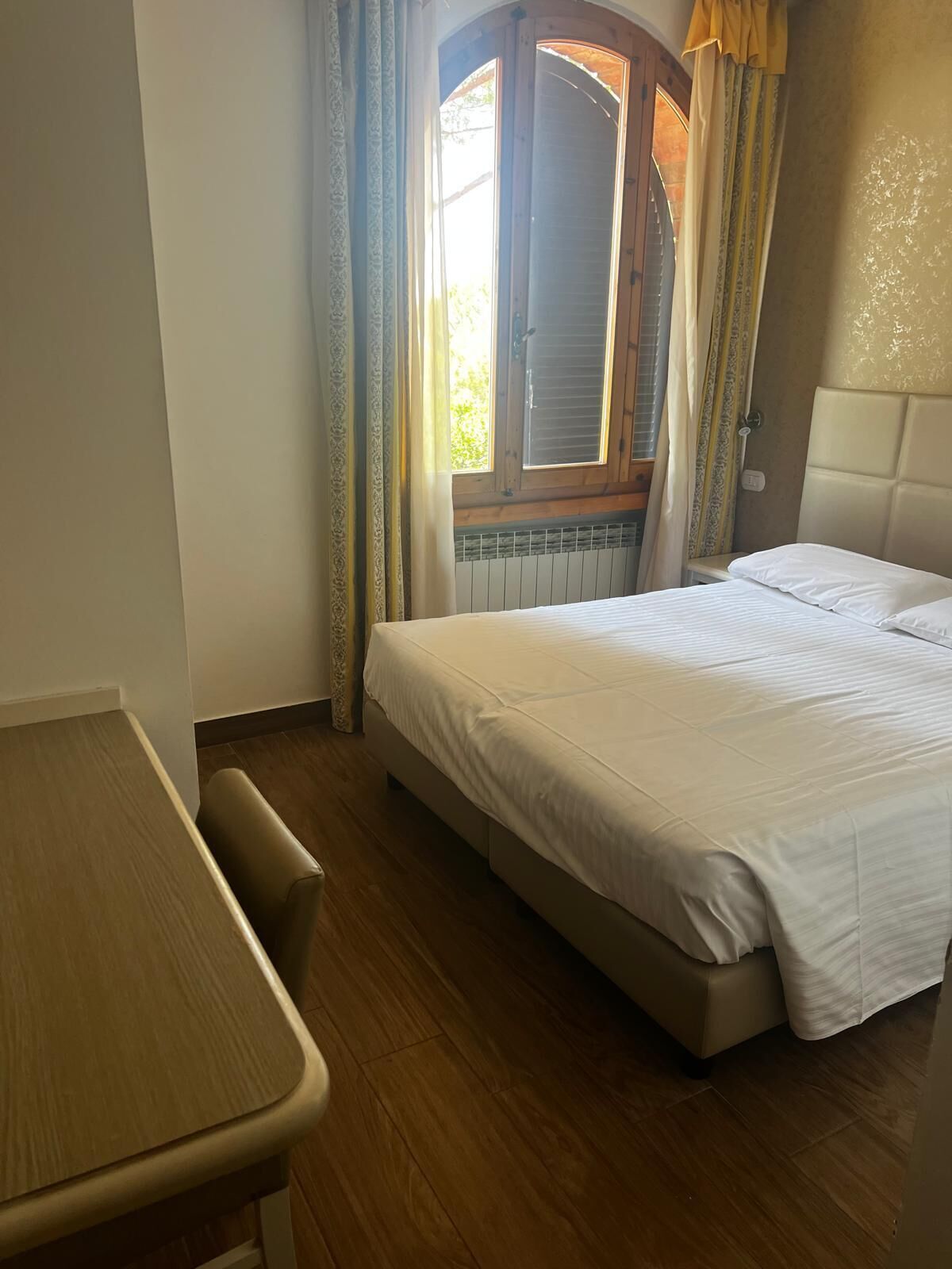economy double or twin room, 1 double or 2 single beds | view from room