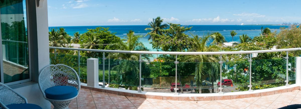 Vue depuis l’hébergement