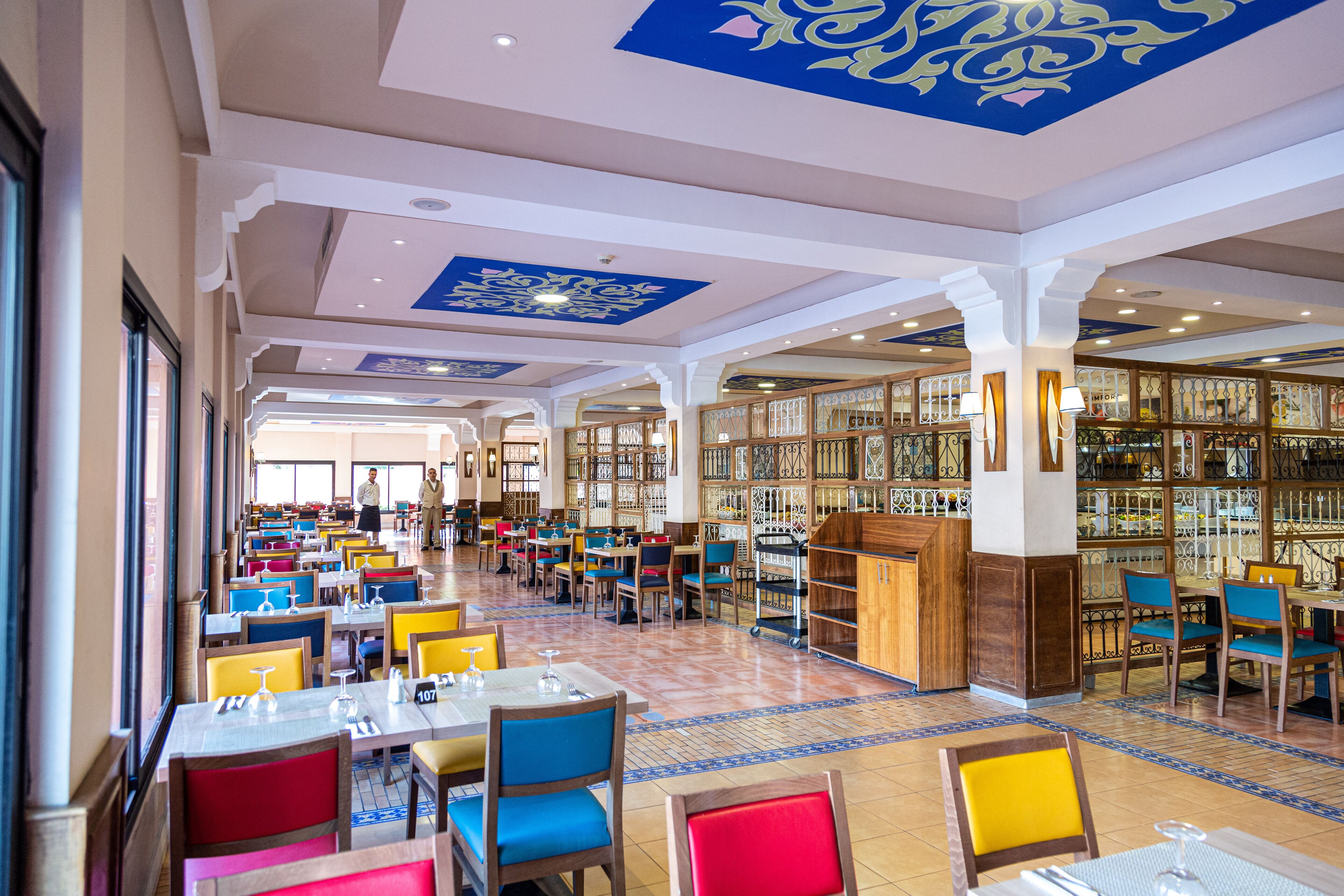 3 restaurants, lunch, dinner served; moroccan cuisine