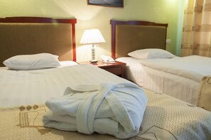 Minibar, in-room safe, desk, blackout curtains