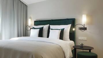 Enkeltrom (Wohnwelt Wallberg) | Allergitestet sengetøy, minibar, safe på rommet og skrivebord