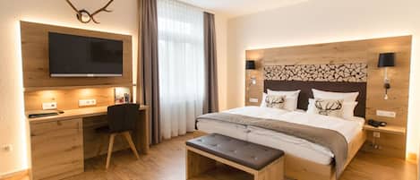 高級客房 | 高級寢具、羽絨被、迷你吧、房內夾萬