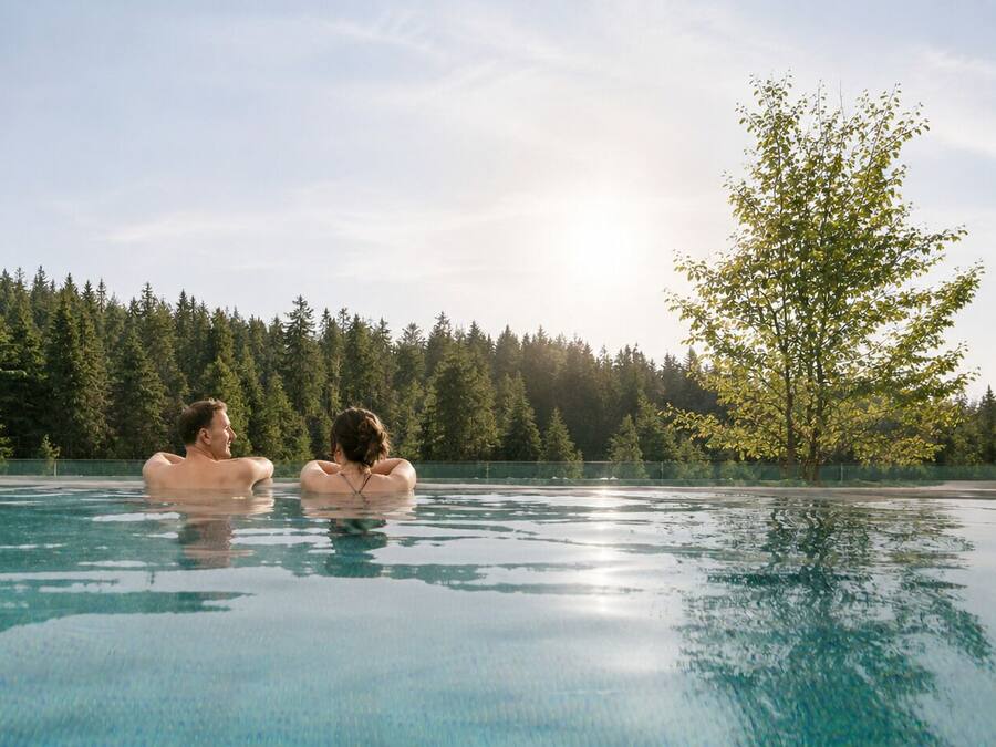 Indoor pool, 2 outdoor pools, open 7:30 AM to 9:30 PM, sun loungers